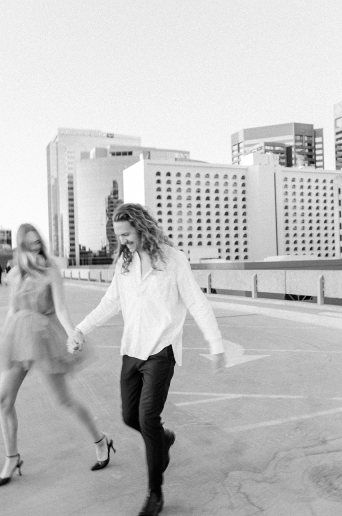 Downtown Phoenix Engagement Photoshoot